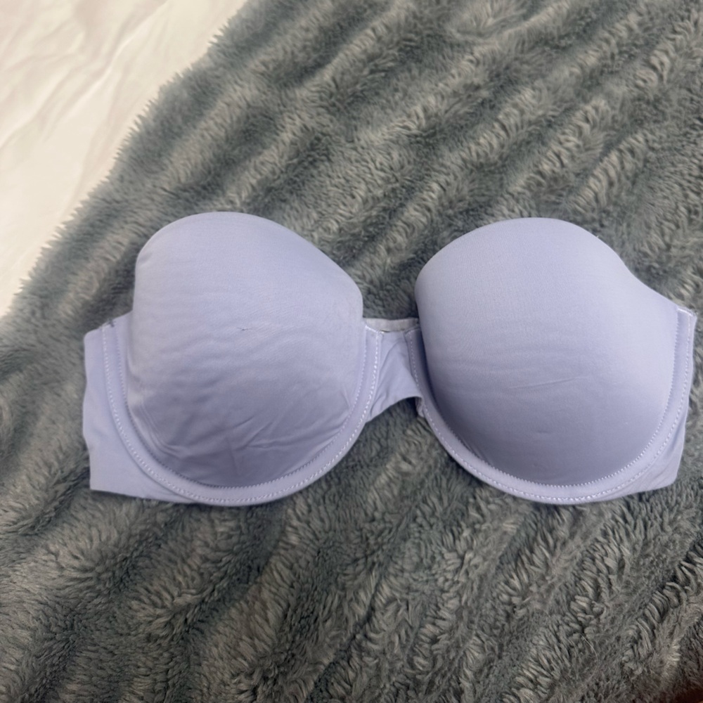 Victoria's Secret Lavender Strapless Bra